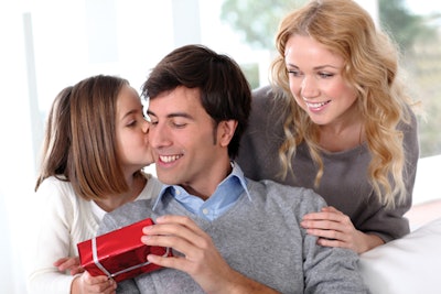 Father’s day celebration in family