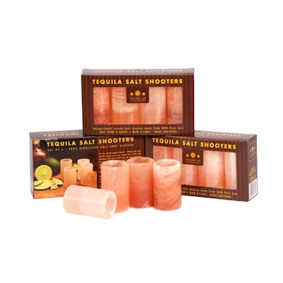 The Spice Labs Himalayan Salt Shot Glasses