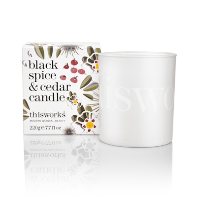 This Works BlackSpice Cedar Candle