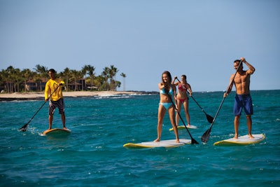 3 Paddleboarding Four Seasons Hualalai