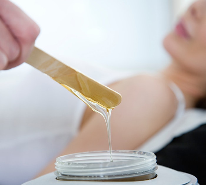 Hot wax treatment