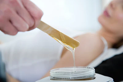 Hot wax treatment