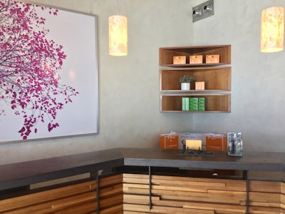 Spa Reception Area