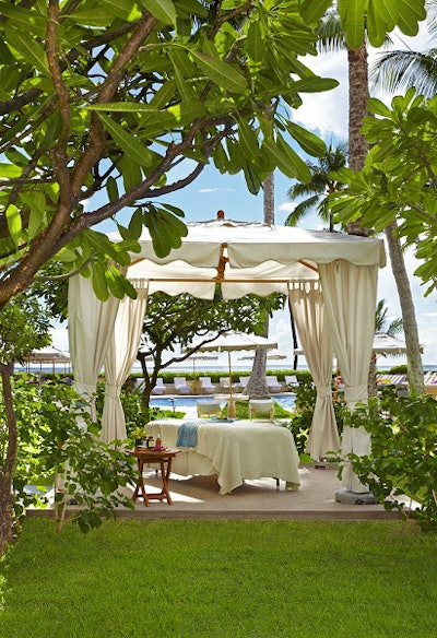 A spa in Hawaii