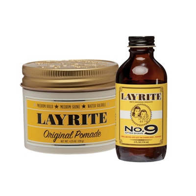 Layrite Original Pomade and No. 9 Aftershave