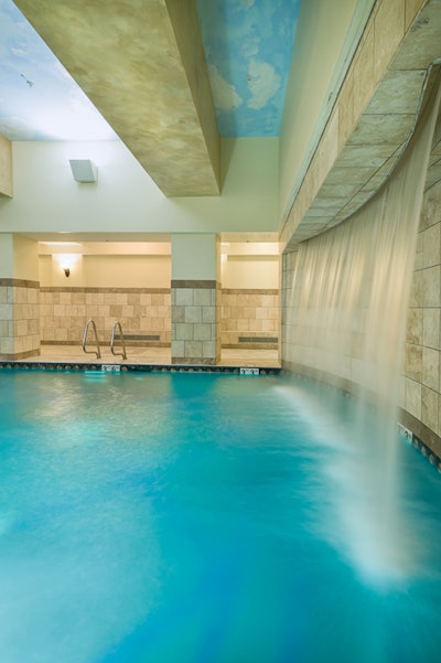 Relaxation Pool Waterfall