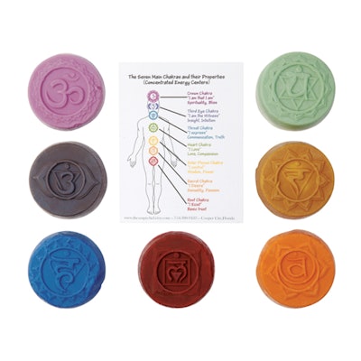 The Soapy Chef Chakra Soaps