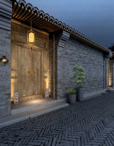 Mandarin Oriental Beijing Guestroom Entrance at Mandarin Oriental Qianmen, Beijing