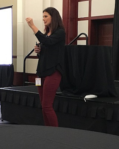 Zeel speaking at Face & Body Southeast