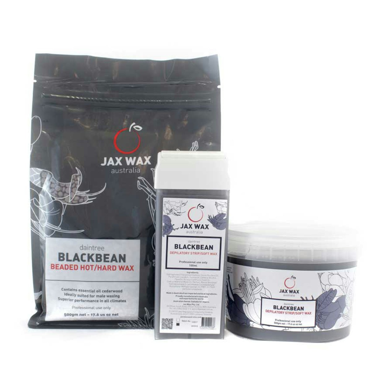 Jax Wax Australia's Daintree Blackbean Wax From Essential Med Tools