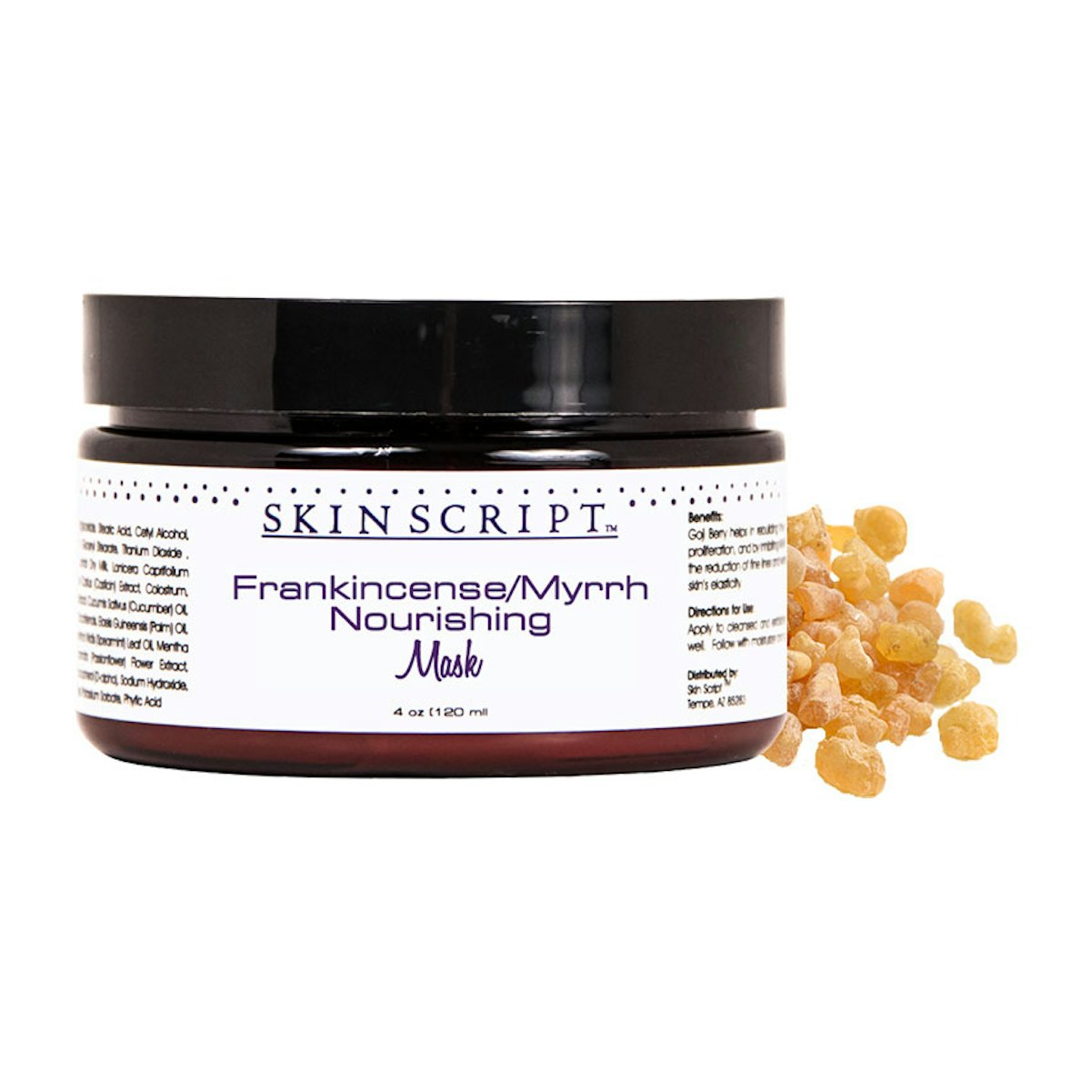 Skin Script's Frankincense Nourishing Mask Skin Inc.