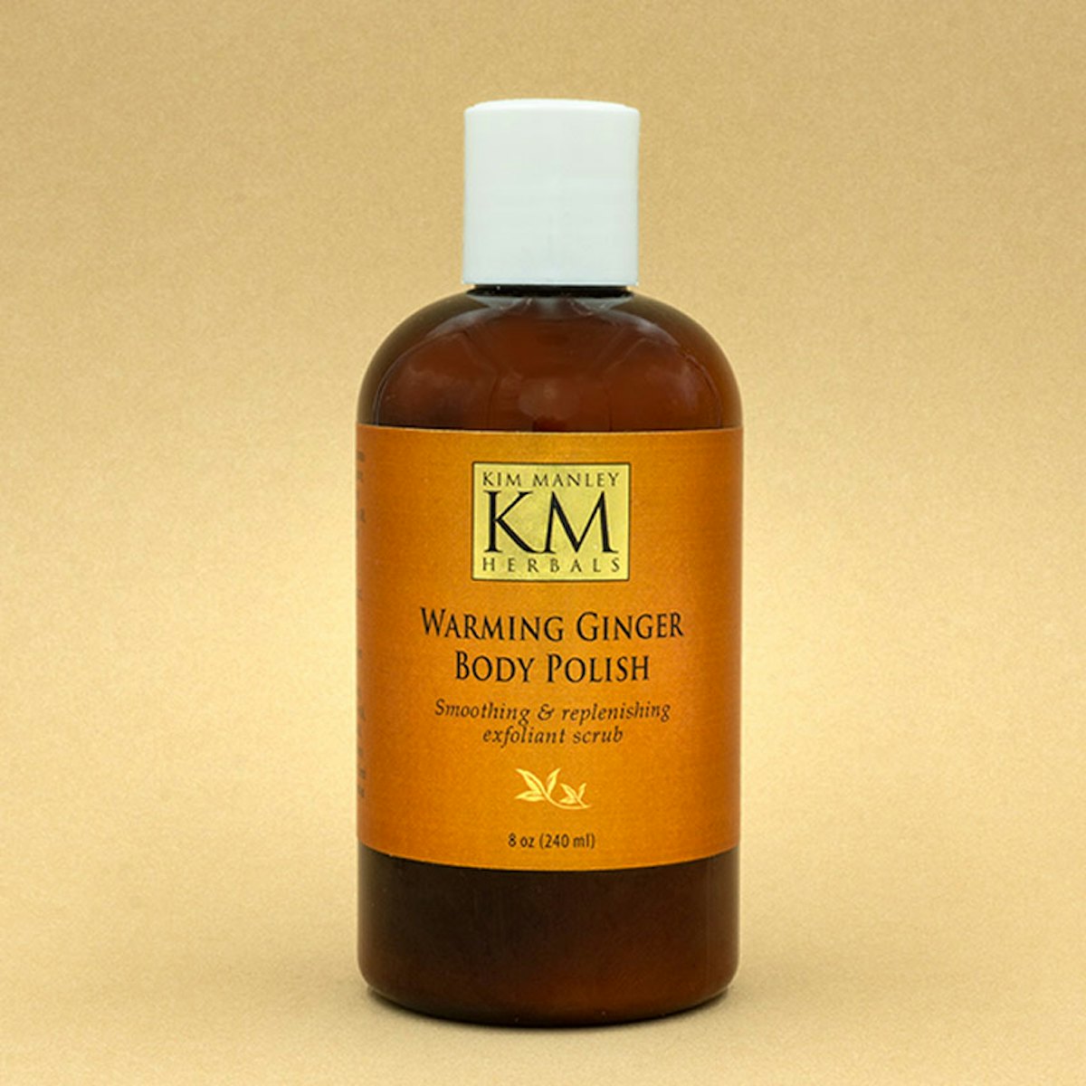 KM Herbals' Warming Ginger Body Polish Skin Inc.