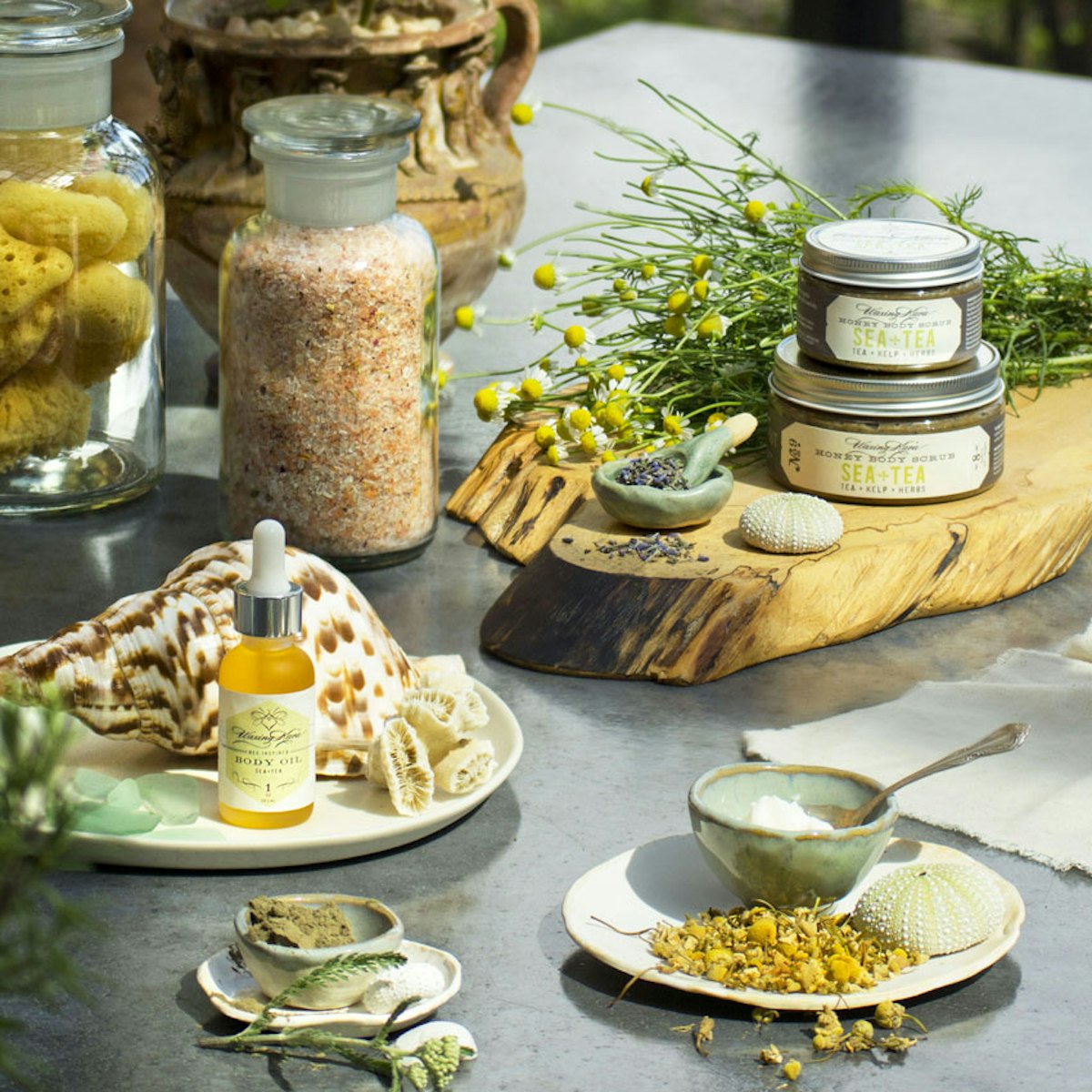 Waxing Kara's Sea + Tea Mask Skin Inc.