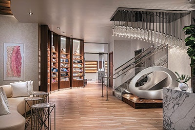 SI: How did you choose a product line for your spa?