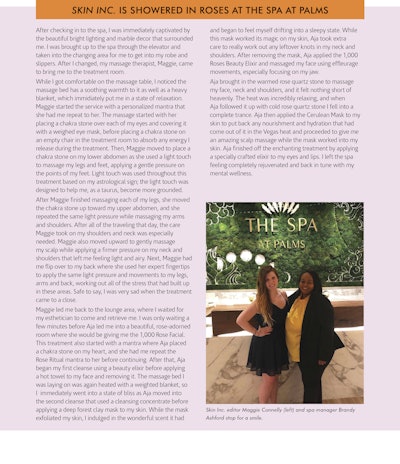 SI: How do you incorporate an astrological aspect through the spa?