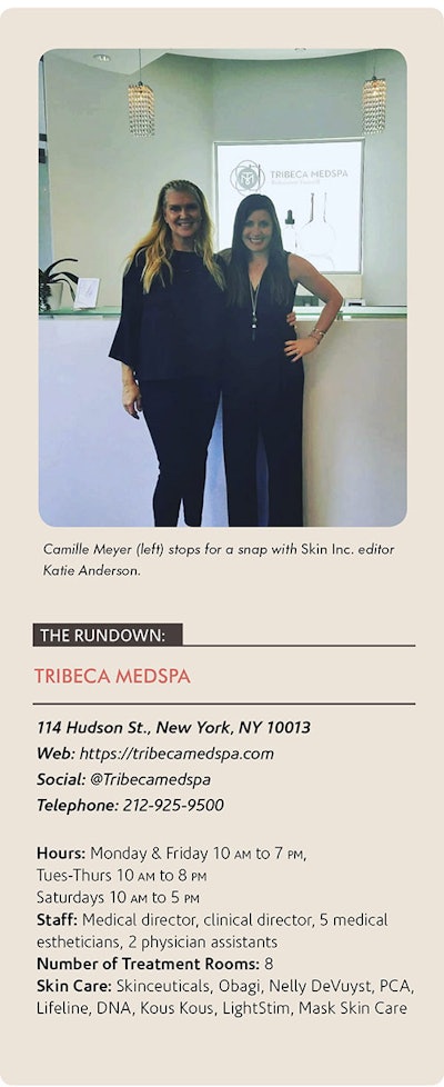 CM: We are really famous for dermaplaning. We are also getting great at the non-surgical facelift. We have a full-time medical director. He is a plastic surgeon and a wonderful asset to the spa. Even with the medspas owned by a doctor, they are often never there, so we are very lucky to have him.