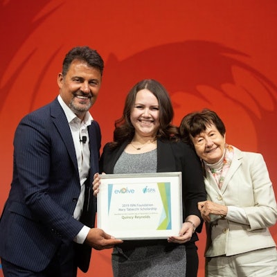 2019 Scholarship winner Quincy Reynolds-Frank Pitsikalis-Mary Tabacchi