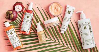 The first product in the line-up is the energizing Mangosteen Revitalizing Mist, formulated with a stellar combination of antioxidant-packed Mangosteen, energizing ribose and pore-refining red clover which work in harmony to revitalize skin. The perfect step following the award-winning Mangosteen Daily Resurfacing Cleanser, this product will leave the skin looking smooth and replenished, while also being protected from free radical damage thanks to the active ingredients.