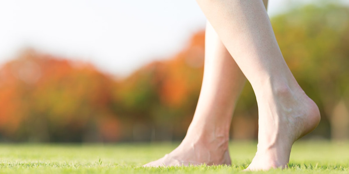 Earthing: absorbing energy through barefoot walking