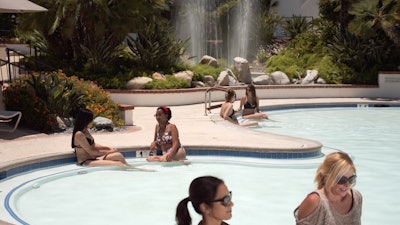 Lounge Pool Distancing