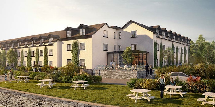 The multi-pound renovation calls for a hydrotherapy pool, thermal rooms, relaxation areas, treatment rooms, 30 additional hotel rooms and more.