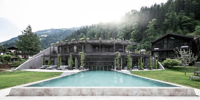 Noa Designs Two-floor Wellness Center for Italian Resort