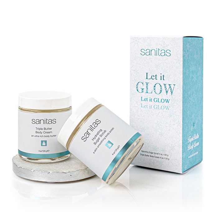 Sanitas Skincares Let It Glow Holiday T Set From Sanitas Skincare