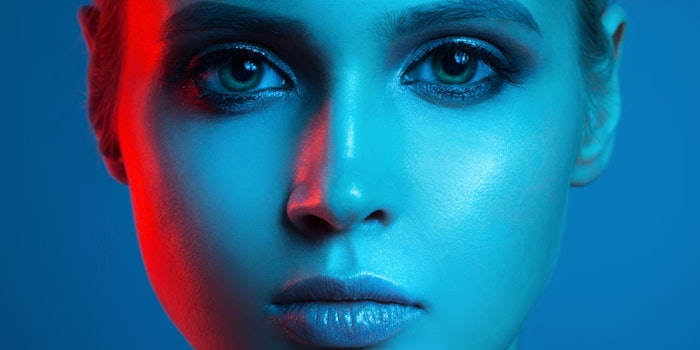 WomanFaceBeautyBlueLightHEVExposureSkinProtection_850x425