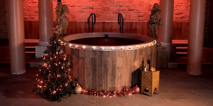 Mulled Wine Spa Soak. Photo: SpaSeekers.