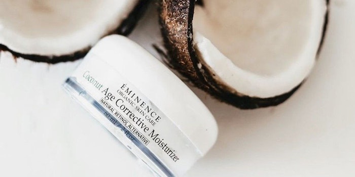 Eminence Organic Skin Care's award-winning product, Coconut Age Corrective Moisturizer.