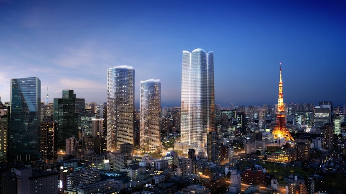Aman Residences Tokyo and Janu Tokyo, part of the Toranomon-Azabudai development