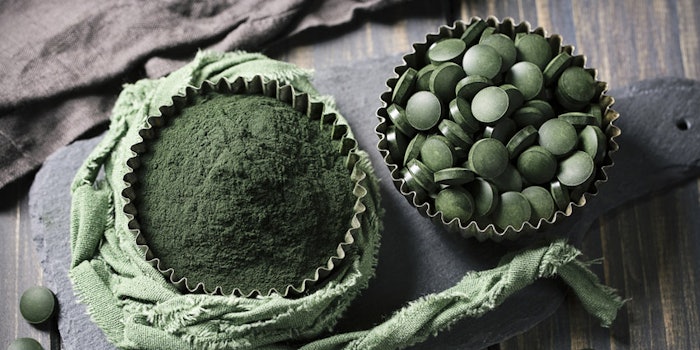 Spirulina is a blue-green algae packed with nutrients.