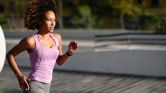 Woman running