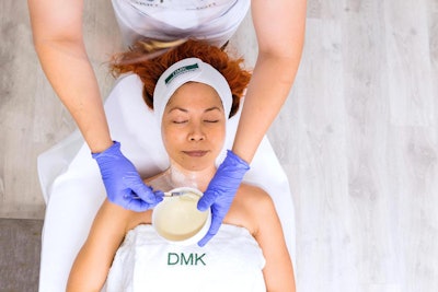 Once the therapists have gained the fundamental knowledge and experience in the first two programs, they may be invited to DMK’s third course called Paramedical Skin Revision, where they will be trained to perform our most advanced and exclusive treatments. Approving all three levels benefits the clinic or salon owner by having complete trust in their DMK Skin Therapists when they perform DMK treatments on their clients. This also benefits DMK to ensure that all DMK Therapists are working to the highest level of proficiency.
