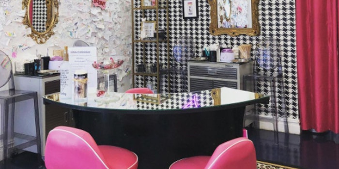 Boom Boom Brow Bar is safely operating during the pandemic. Photo: Boom Boom Brow Bar's Instagram.
