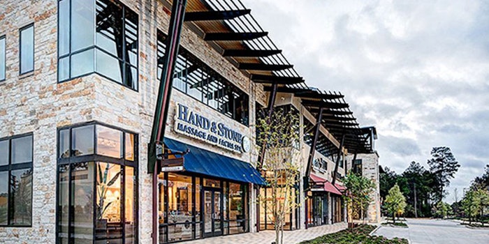 The growth incentives including a $25,000 capital contribution and a 50% reduction in the initial franchise fee. Photo: Hand & Stone Massage and Facial Spa.