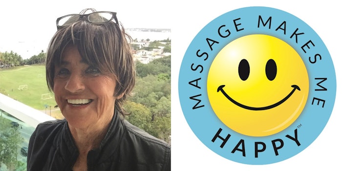 Tiffany Field Ph.D., director of the touch research institute university of Miami will speak on research that supports massage makes you happy and healthy.