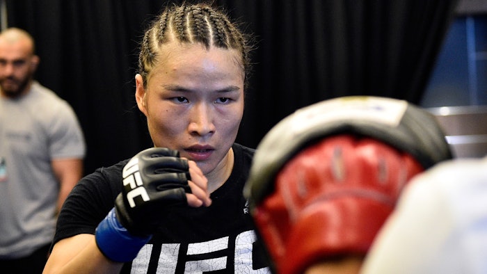Zhang Weili, UFC strawweight fighter and Hyperice brand ambassador