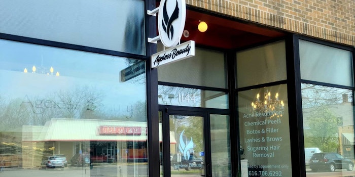 Ageless Beauty's newest location. Photo: Ageless Beauty's Facebook.