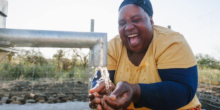 Osmosis Beauty is partnering with The Thirst Project throughout April. Photo: The Thirst Project's Facebook.