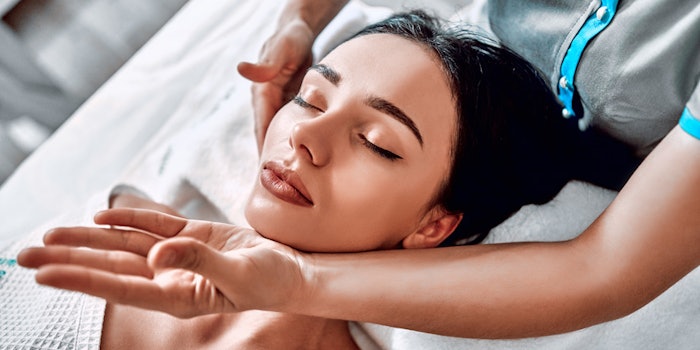 With just two fingers, this facial massage technique can be used anywhere.