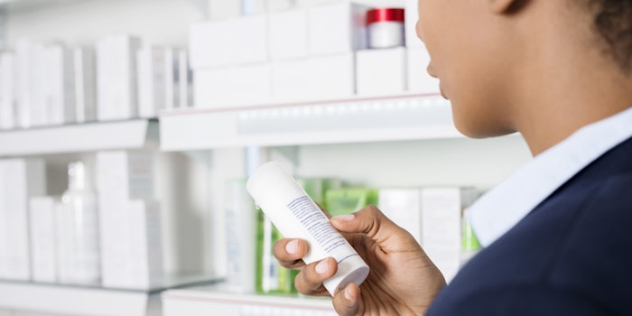 skin care ingredient lists