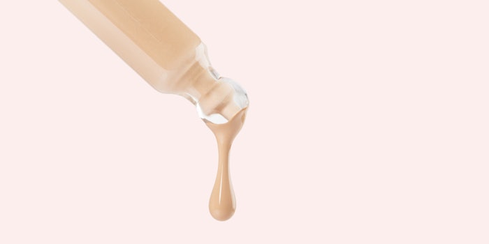 Serum foundations combine skin care ingredients with foundation for a two-in-one product.