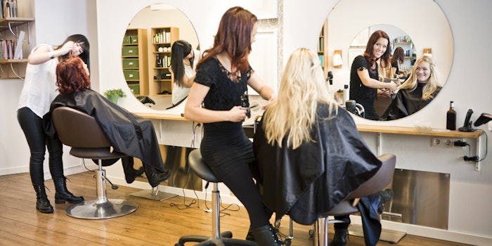 The coverage is intended for small salons and spas.