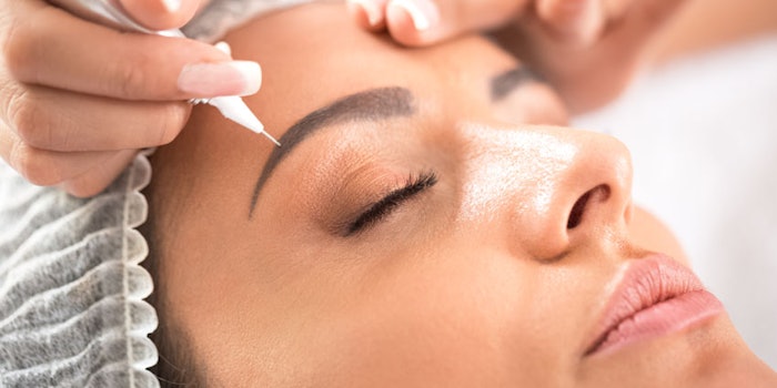 Microshading is similar to microblading, but uses dots instead of line strokes.
