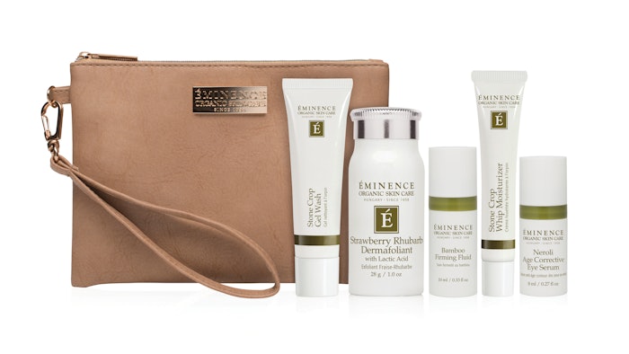 Eminence Organics Must Have Minis Bag With Products
