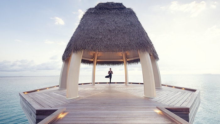 The Private Island Spa & Wellness Yoga Pavilion