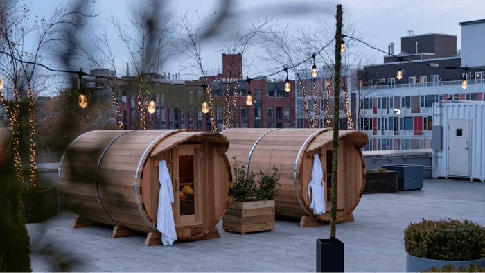 The Winter Spa at The William Vale in Brooklyn, NY.