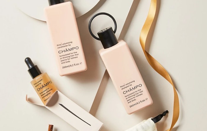 Chāmpo offers naturally derived products influenced by the ancient principles of Ayurveda.