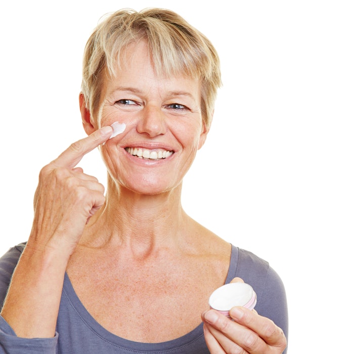 After the age of 50, women should make hydrated skin a priority, use retinol for anti-aging, use a skin toning device and wear SPF.